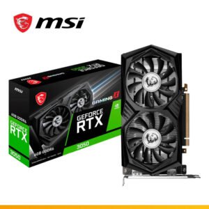 Tarjeta de video MSI GeForce RTX 3050 GAMING X 6G, 6GB GDDR6 - Imagen 1