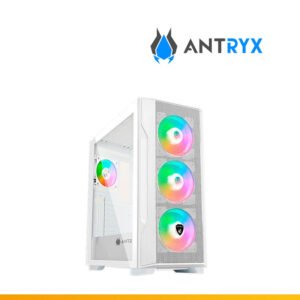 CASE ANTRYX FX 710 WHITE, ARGB FAN X4, USB TIPO-C - Imagen 1