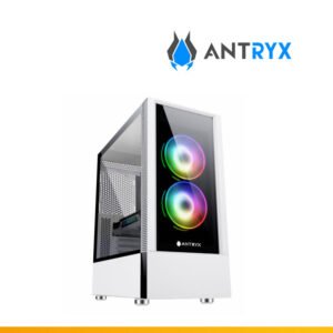 CASE ANTRYX RX 460 WHITE USB3.0, ARGB FAN X2, VIDRIO TEMPLADO - Imagen 1