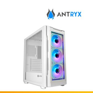 CASE ANTRYX RX 560 WHITE, ARGB FAN X3, VIDRIO TEMPLADO - Imagen 1