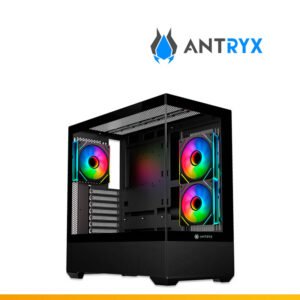 CASE ANTRYX FX 740 WHITE, ARGB FAN X3, USB TIPO-C - Imagen 1