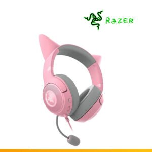 AUDIFONO C/MICROF. RAZER KRAKEN KITTY V2 CHROMA USB QUARTZ - Imagen 1